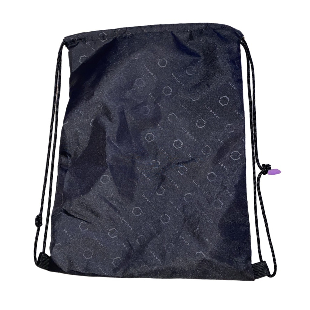 Women's Solgaard Black Drawstring Backpack l